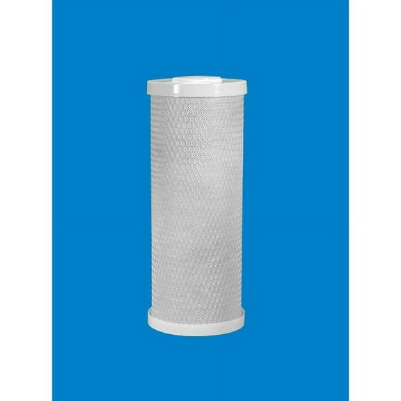 Caware BCBC-10(1) 1 10 inch x 4 1/2 inch Coconut Shell Carbon Block Cartridge