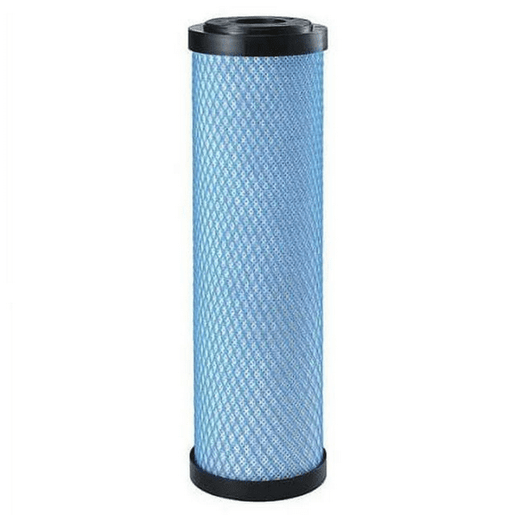 Caware BLBC-10(5) 5 10 inch x 4 1/2 inch Coconut Shell Carbon Block Cartridge with Lead Removal