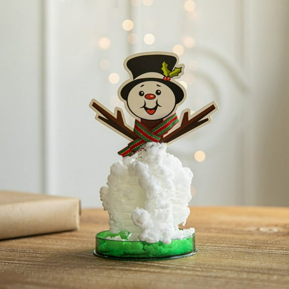 Cawbing Christmas Tree Magic Growing, Paper Tree Colorful DIY Crystal Growing Kit/Ornaments Decoration Toy Novelty Xmas Gift Boys Girls Science Kits & Toys Learning Guide