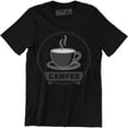 thumbnail image 1 of Cawfee - Funny Brewed Hot Coffee Lover Cold Brew Hipster Men's T-Shirt, 1 of 4