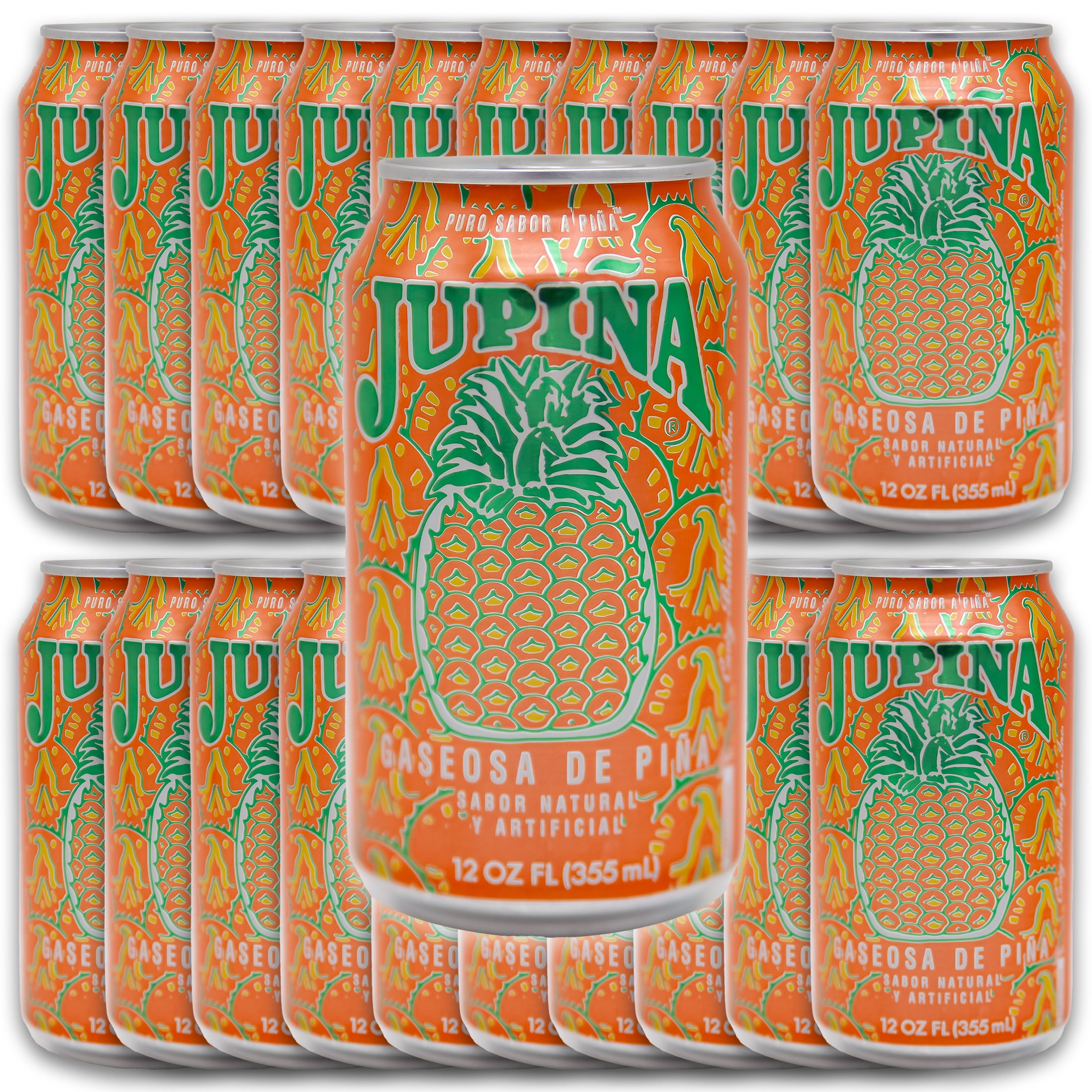 Cawy Jupiña Soft Drink Soda Pop, 12.0 oz, 20 Pack Cans - Walmart.com