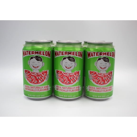 Cawy Watermelon Soda, 6 Pack