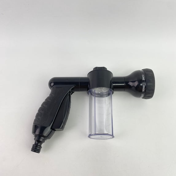Caxamer Spray nozzles for garden hoses,Garden Hose Nozzle, High Pressure Hose Spray Nozzle 8 Way Spray Pattern One-Touch Sprayer for Watering Plants, Lawn, Patio, Car Wash, Cleaning,Showering Pet