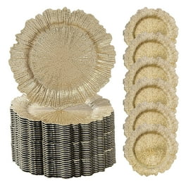 Gold charger plates walmart online