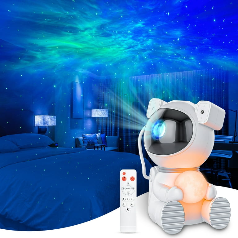 Cayclay Astronaut Galaxy Projector, Night Light Projector for Bedroom, Star  Projector with Moon Lamp, LED Nebula Night Light with Remote Control for