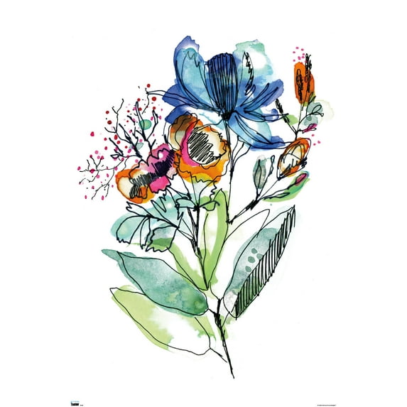 Cayena Blanca - Flowers Wall Poster, 22.375" x 34"