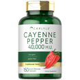 thumbnail image 1 of Cayenne Pepper Capsules | 40,000 HU | Non-GMO and Gluten Free Supplement | By Carlyle, 1 of 8