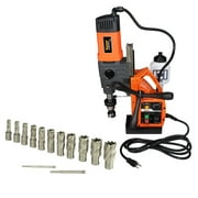Cayken KCY-48-2WDO 1.8 Magnetic Drill Press with 13PC 1 Annular Cutter Kit