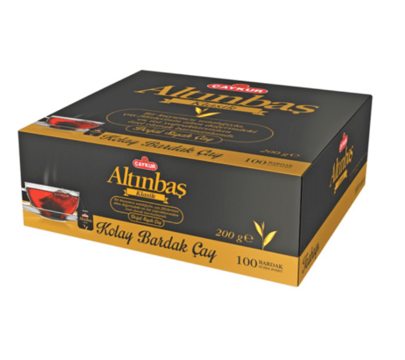 Caykur Altinbas Golden Black Teabags 100 bags - Walmart.com