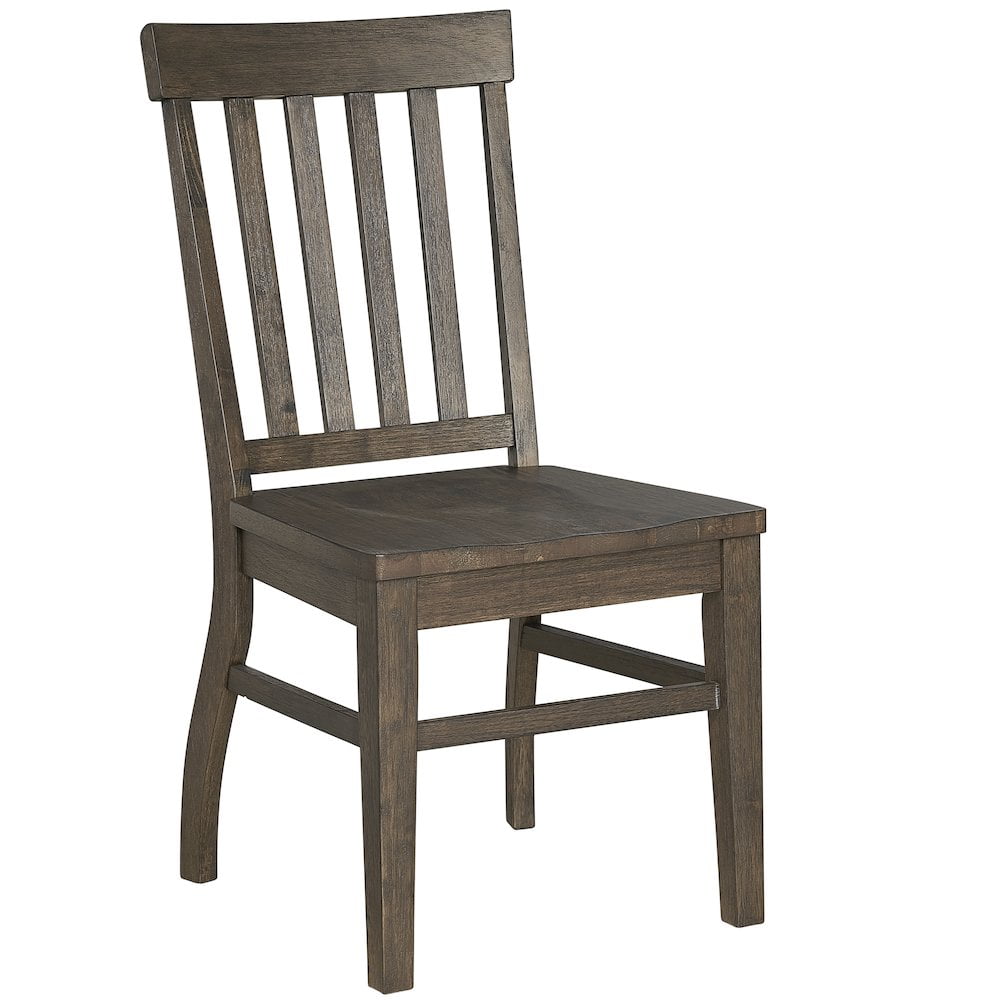 Cayla Dark Oak and Antique White 7-Piece Farmhouse Dining Set