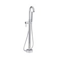 thumbnail image 1 of Caylin 1-Handle Freestanding Tub Faucet with Handshower in Chrome, 1 of 5