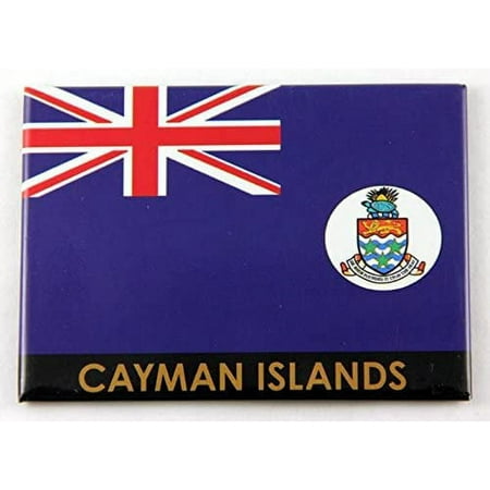 Cayman Islands Flag Caribbean Fridge Collector's Souvenir Magnet 2.5x3.5