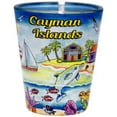 thumbnail image 1 of Cayman Islands Scene shot glass, 1 of 1