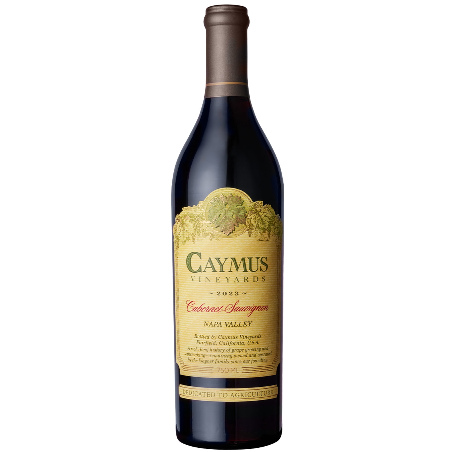 Caymus Vineyards Cabernet Sauvignon California Red Wine, 750 ml Bottle, 14.2% ABV