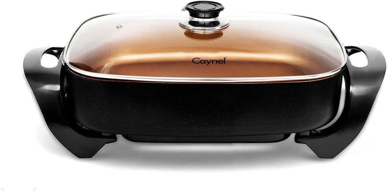 Caynel 16 Inch Nonstick Electric Skillet Jumbo