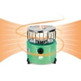 thumbnail image 1 of Caynel 2 in 1 Portable Propane Heater and Stove, Outdoor Camping Liquefied Gas Stove, Ice Fishing Hiking Hunting Survival Emergency, Bright Green, 1 of 8