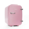 thumbnail image 1 of Caynel 4-Liter/6 Can Portable Mini Fridge with Warming Function, Pink, 1 of 8
