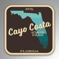 thumbnail image 1 of Cayo Costa State Park Decal Sticker | 4-Inches By 4-Inches | Vinyl Sticker | UV Protective Laminate | SP027, 1 of 1