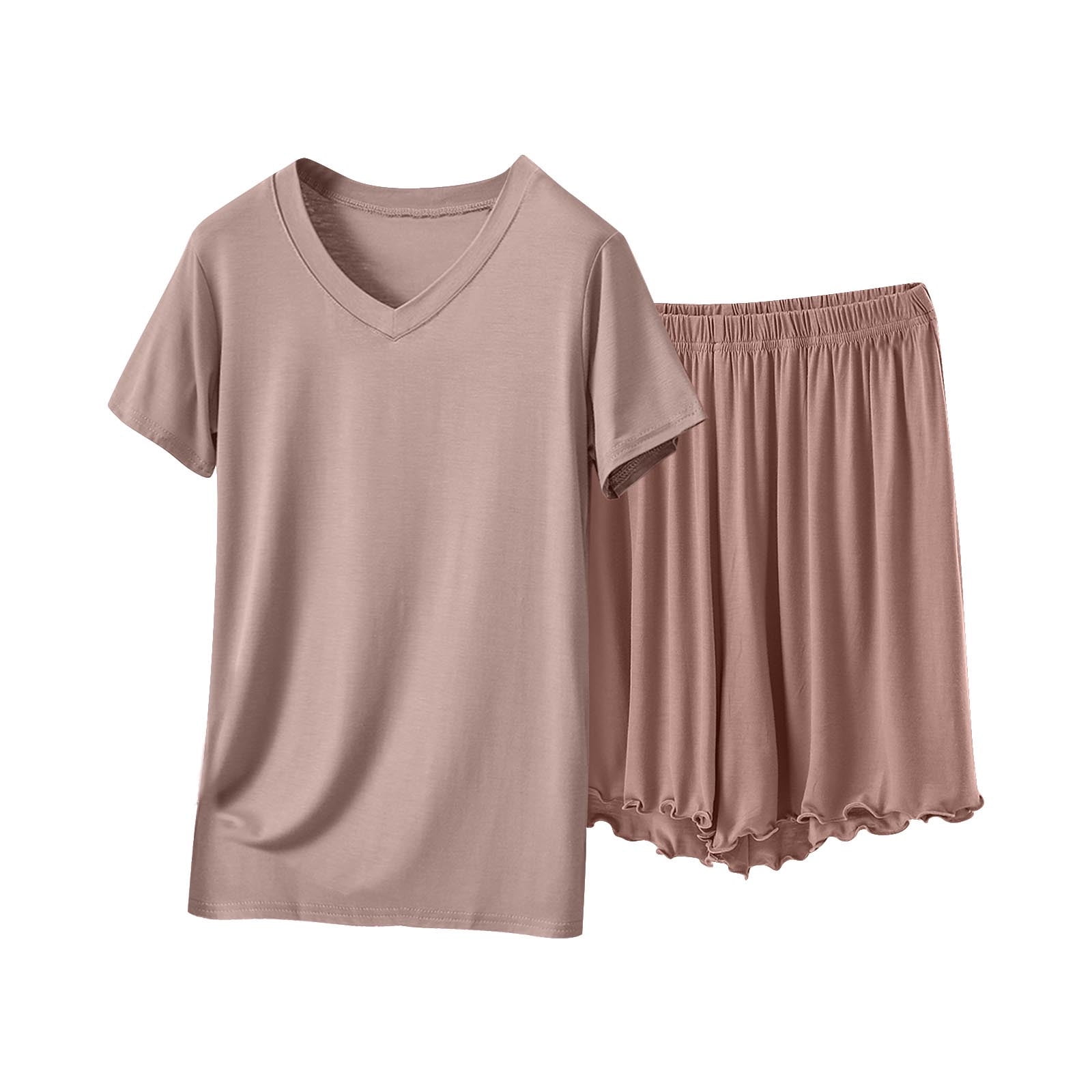 Modal Pajama Co Ord Set – Ultra-Soft Shirt & Trousers, All-Day Comfort main image 1