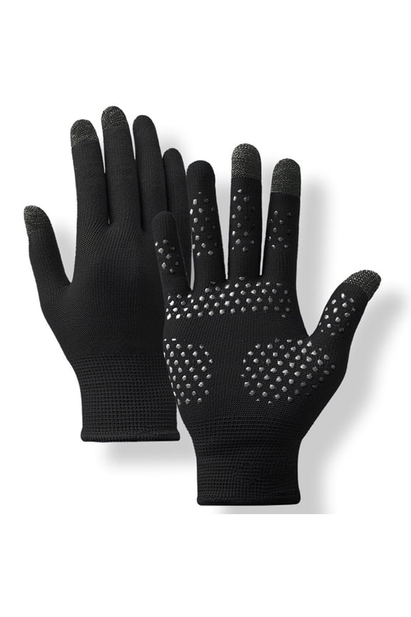 Men's Sun Protection Gloves Sports Breathable Gloves Unisex Touchscreen Ice Sleeves Knitted Gloves Comfortable Practical Summer Accessory