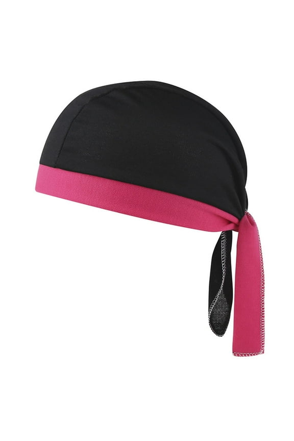 Men's and Women's Breathable Hats Summer Motion Full Package Motion pattern printing Outdoor Cycling Sunscreen Sweat Hats(Wine,Free Size)