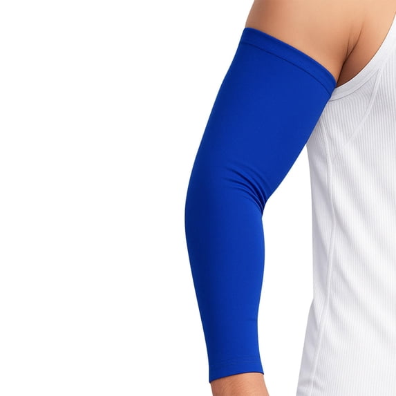 Caywon Plus Size Arm Sleeves,UV Sun Protection Cooling Sports Arm Cover Compression UV Protection Cooling Arm Sleeves Compression Sun Sleeves for Men Women Youth for Men Women