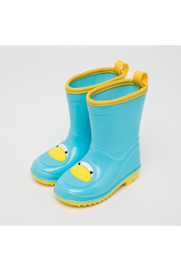 Rain Boots,Cute Rain Boots,Waterproof Toddler Rainboots for Garden,Puddle, Outdoor Water Shoes Medium and Large Rain Boots(2-8Years)