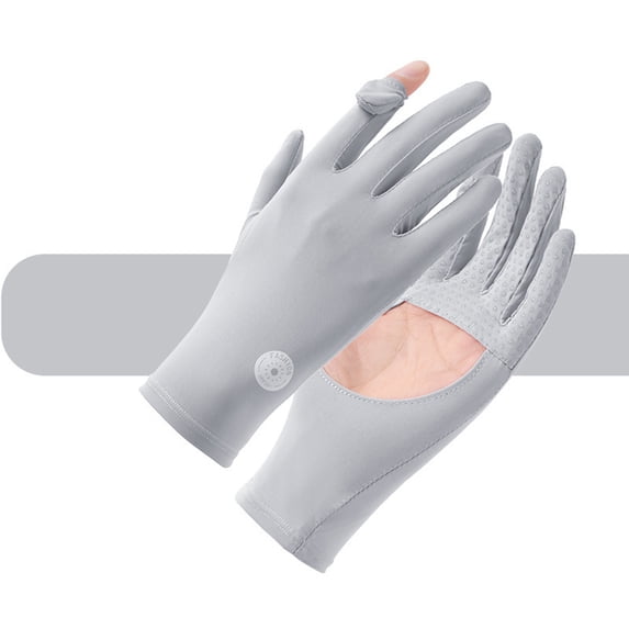 Caywon Summer Outdoor UV-Protection-Sunblock-Gloves Full Finger Touchscreen Driving Gloves for Women Cyling Riding Summer Outdoor Gloves