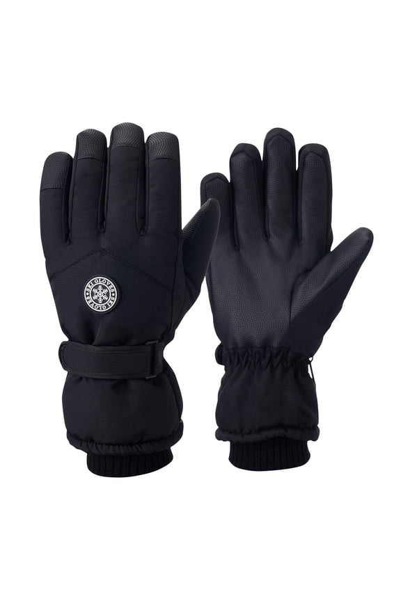 Women Ski Gloves Windproof Thermal Gloves Waterproof Winter Warm Snow Glove for Skiing Cycling Outdoor Sports Adventures