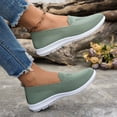 thumbnail image 1 of Caywon Women Slip On Sneakers Mesh Breathable Walking, Flat Casual Ladies Shoes Comfortable, Lightweight Summer Travel Loafers, Zapatillas Mujer, 1 of 6