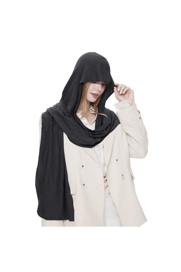 Women's Autumn Winter Warm Knitted Shawl Scarf Cozy Soft Stylish Cold Weather Accessory Knitted Fabric for Extra Warmth Comfortable Gentle Versatile Shawl Scarf