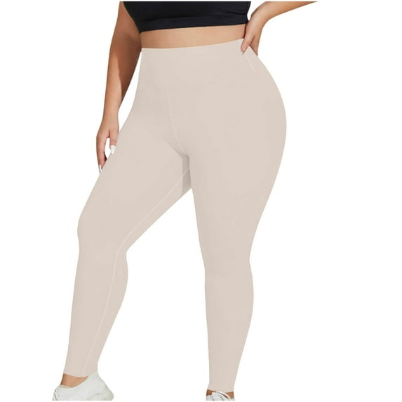 Caywon Women's Plus Size Running Yoga Pants High Waisted Butt Lifting Fitness Pants Long Trousers for Yoga Fitness and Running High Waisted Butt Lifting Design