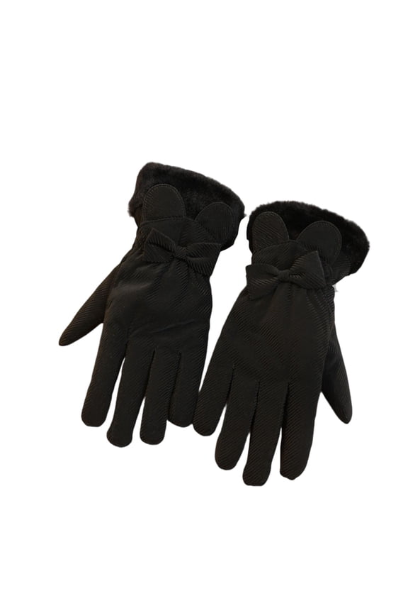 Women's Solid Color Gloves Cold Proof Warm Ski Gloves with Cold Proof Feature Designed for Skiing and Snow Sports Keeps Hands Warm