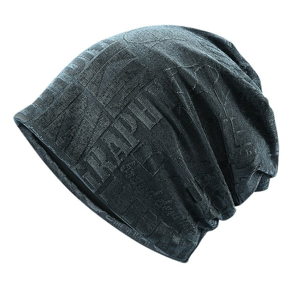 Caywon Women's Winter Fashion Knit Slouchy Hat Warm Ear-Protected Slouchy Wool Cap Cold-Proof Hat Soft Cozy Thickened Material Windproof Design