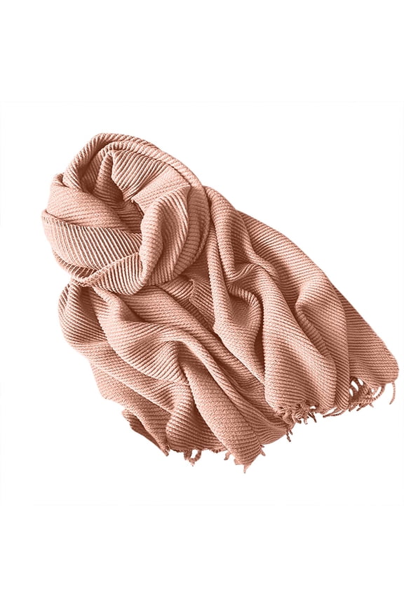 Women's Winter Multifunctional Warm Shawl Knitted Scarf Soft Cozy Stylish Cold Weather Accessory Knitted Fabric Gentle Multifunctional Design