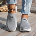 thumbnail image 1 of Caywon Women Slip On Sneakers, Mesh Breathable Walking Shoes, Lightweight Casual Flat Loafers, Comfortable Ladies Shoes Zapatillas Mujer, 1 of 8