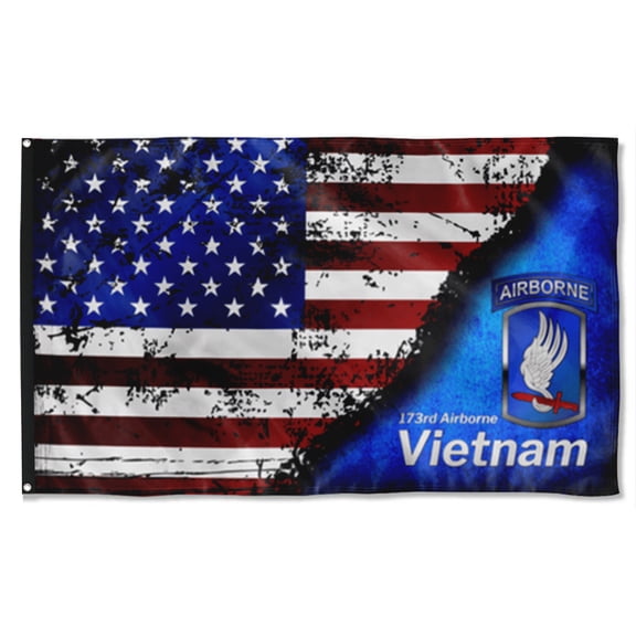 Cayyon 173rd Vietnam Stars&stripes Flag 3x5Feet Military Banner with 2 Brass Grommets