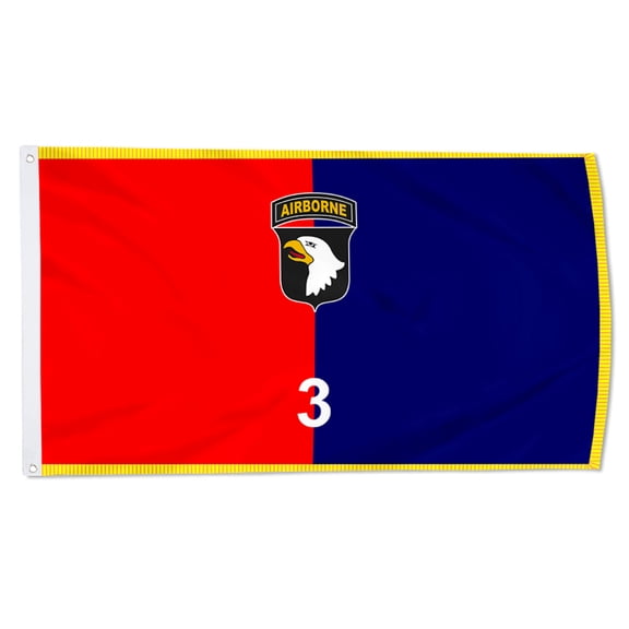 Cayyon 3rd Infantry Brigade Combat Team Strike Rakkasan Flag 3x5Feet Military Banner with 2 Brass Grommets