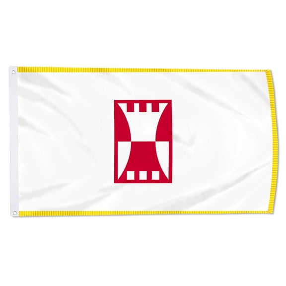 Cayyon 416th Engineer Command (United States) Flag 3x5Feet Military Banner with 2 Brass Grommets