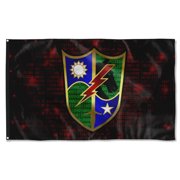 Cayyon Cema 75th Ranger Regiment Binary Flag 3x5Feet Military Banner with 2 Brass Grommets