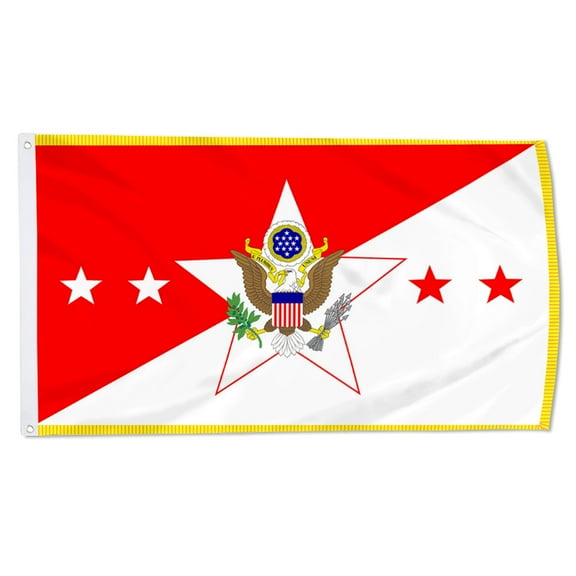 Cayyon Chqief Of Staff Us Army Flag 3x5Feet Military Banner with 2 Brass Grommets