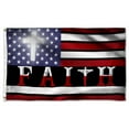 thumbnail image 1 of Cayyon Christian Flag 3x5Feet Christian Cross, Faith American Grommet Flag Banner with 2 Brass Grommets, 1 of 4