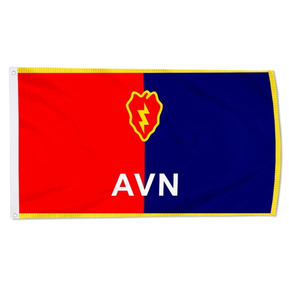 Cayyon Combat Aviation Brigade Wings Of Lightning Flag 3x5Feet Military Banner with 2 Brass Grommets