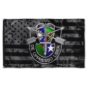 Cayyon Custom Subdued Ranger Sf Flag 3x5Feet Military Banner with 2 Brass Grommets