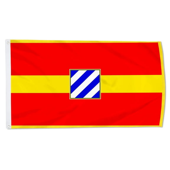 Cayyon Division Artillery Marne Thunder Flag 3x5Feet Military Banner with 2 Brass Grommets