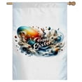 thumbnail image 1 of Cayyon Easter Flags 28 x 40 Double Sided, (Happy Easter House Flag) Easter Flag Banner with Bunny for Outside Vertical Holiday Yard Décor, 1 of 5