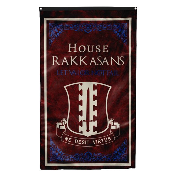 Cayyon House Rakkasans Dui Flag 3x5Feet Military Banner with 2 Brass Grommets
