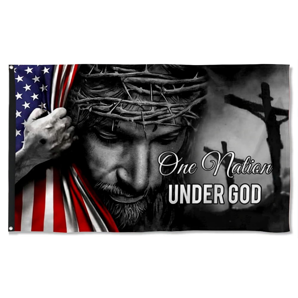 Patriotic American Flag Banner with Brass Grommets 3x5 Feet