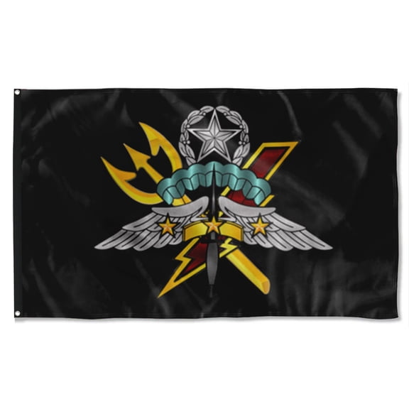Cayyon Rrc Black Flag 3x5Feet Military Banner with 2 Brass Grommets