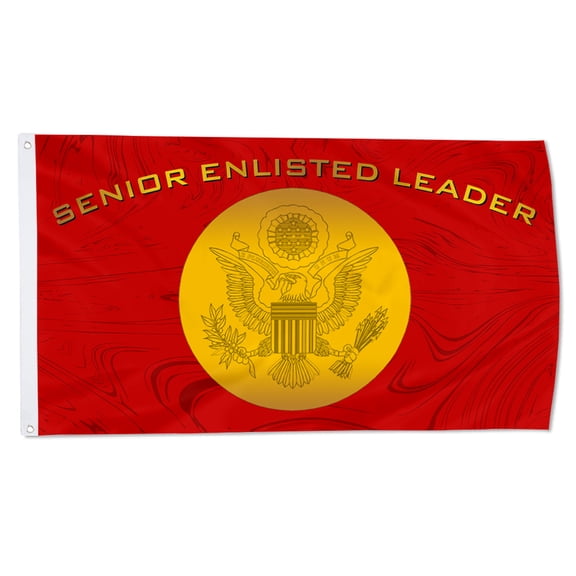 Cayyon Senior Enlisted Leader Flag 3x5Feet Military Banner with 2 Brass Grommets